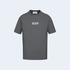 메종 마르지엘라 탑스 썬머 그레이 티셔츠